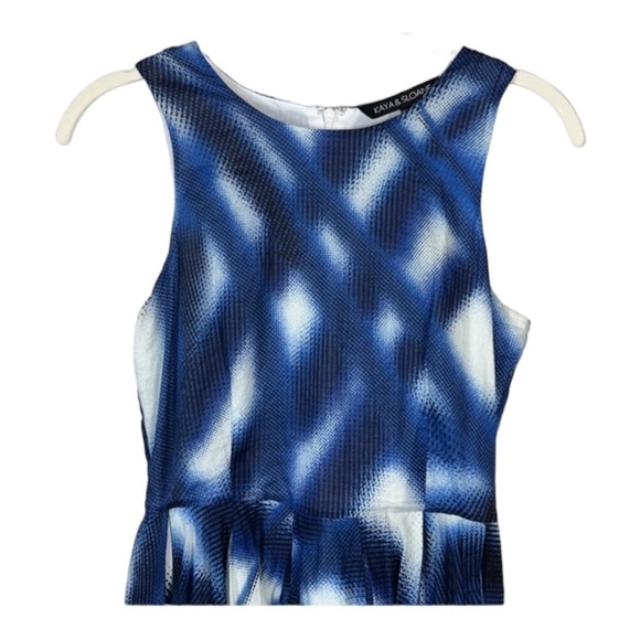 Kaya & Sloane Voile Fit And Flare Blur Mini Dress Size XS - Picture 6 of 10